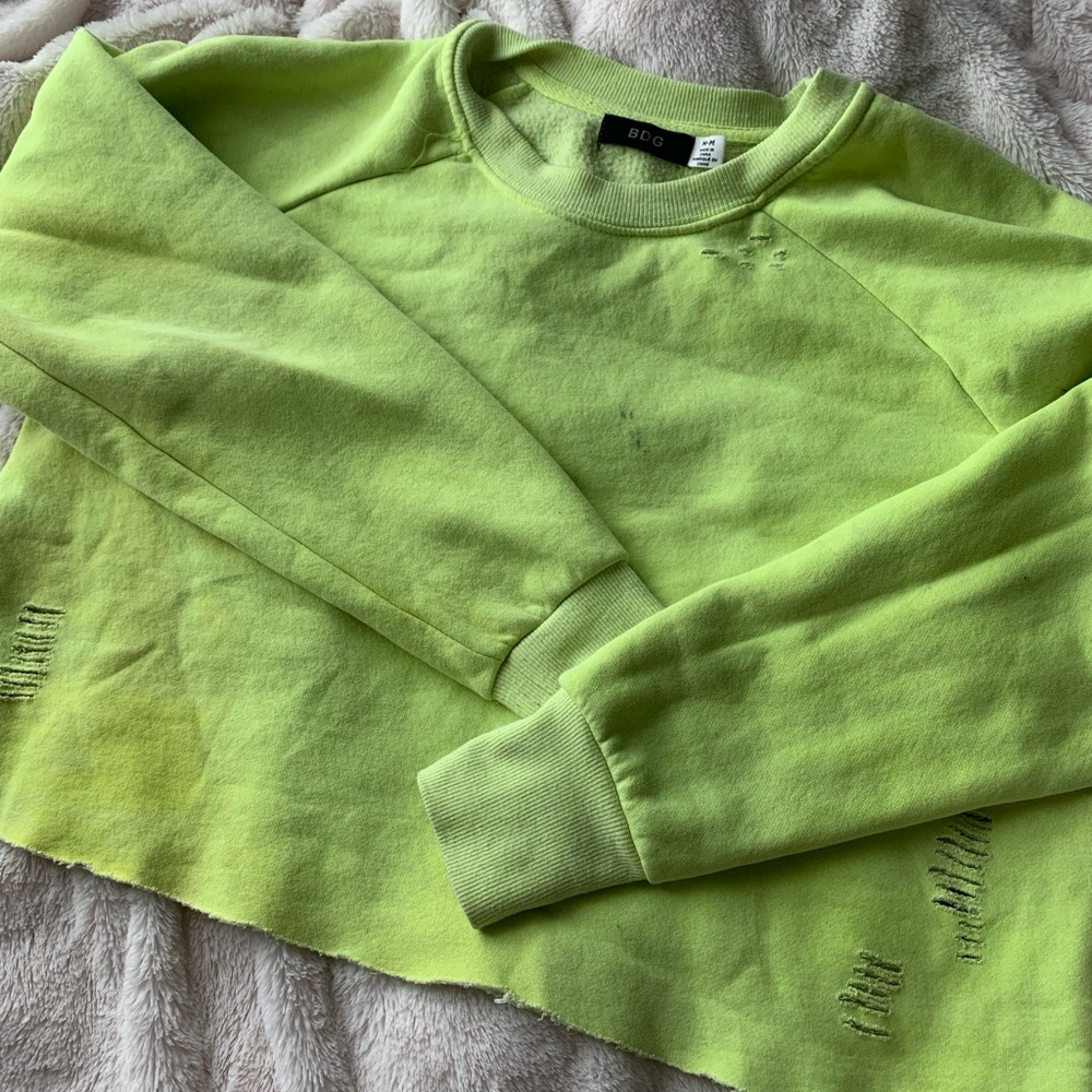 UO neon sweatshirt